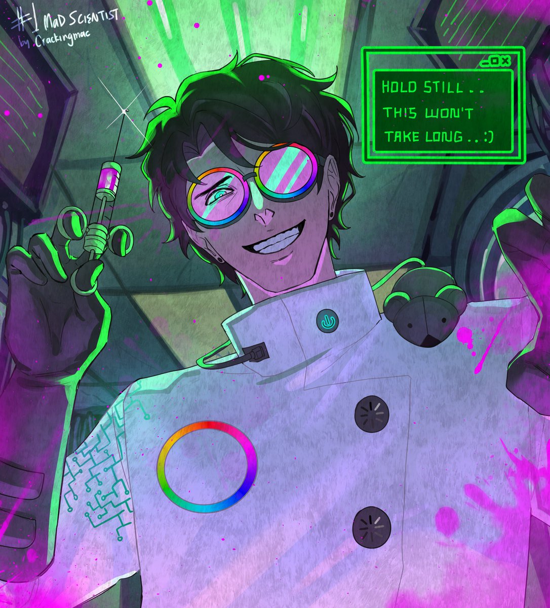 basslofwer's tweet image. Day 1 Mad Scientist 
happy #mactober :]