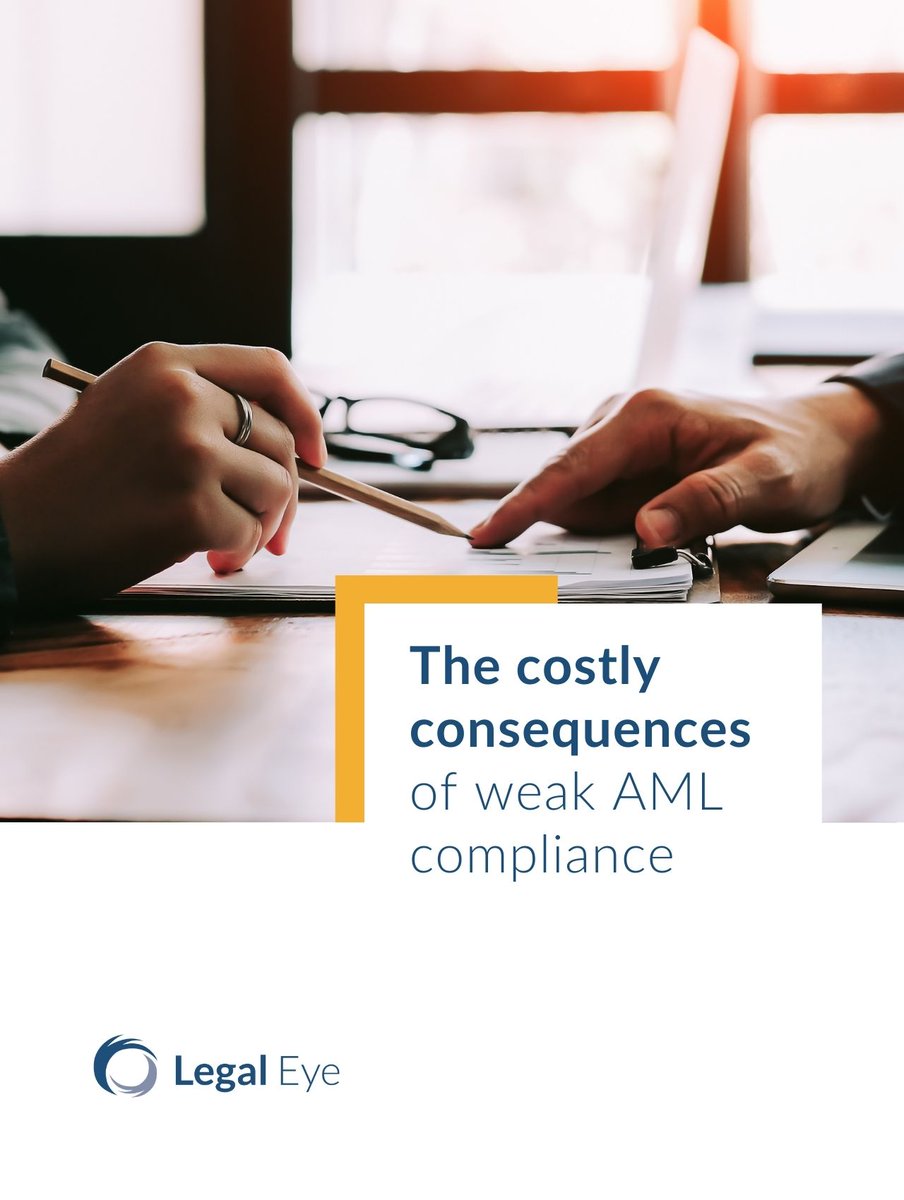 💥 In just one month, the SRA fined 13 firms £275K for AML breaches — some dating back over a decade.

🔍 Offences included:
 ❌ Missing risk assessments
 ❌ Poor SoF checks
 ❌ Weak CDD oversight

👉 todayswillsandprobate.co.uk/no-holiday-for…

Legal Eye can help.
📩 bestpractice@legal-eye.co.uk