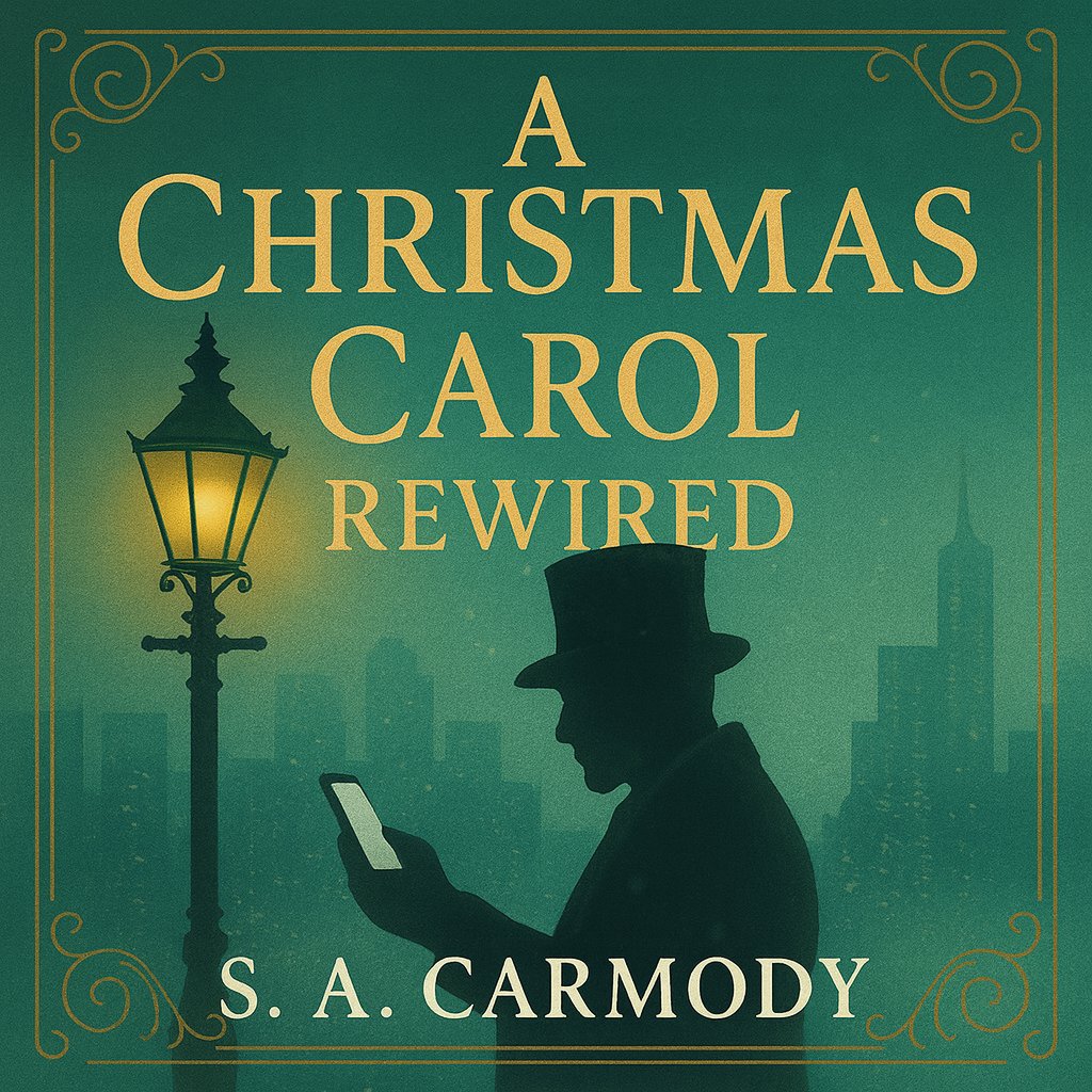 kmcs_publishing's tweet photo. What if Scrooge lived in a world of apps, data, and endless notifications?
A Christmas Carol Rewired follows a London tech mogul haunted by three spirits who force him to audit his past, inspect his present, and rewrite his future. A modern, heartwarming Christmas ghost story. https://t.co/Cx5roOBDdN