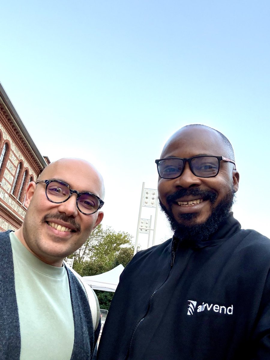 HilpresH's tweet photo. I’m glad to be part of this remarkable and inspiring tech conference uniting founders, investors, and industry leaders to connect, share ideas, and shape the future of innovation. 🚀

@italiantechweek #ITW25 #Turin #Italy #Airvend @Airvendng #Innovation #TechLeadership #AI https://t.co/TN1xt1P4jx