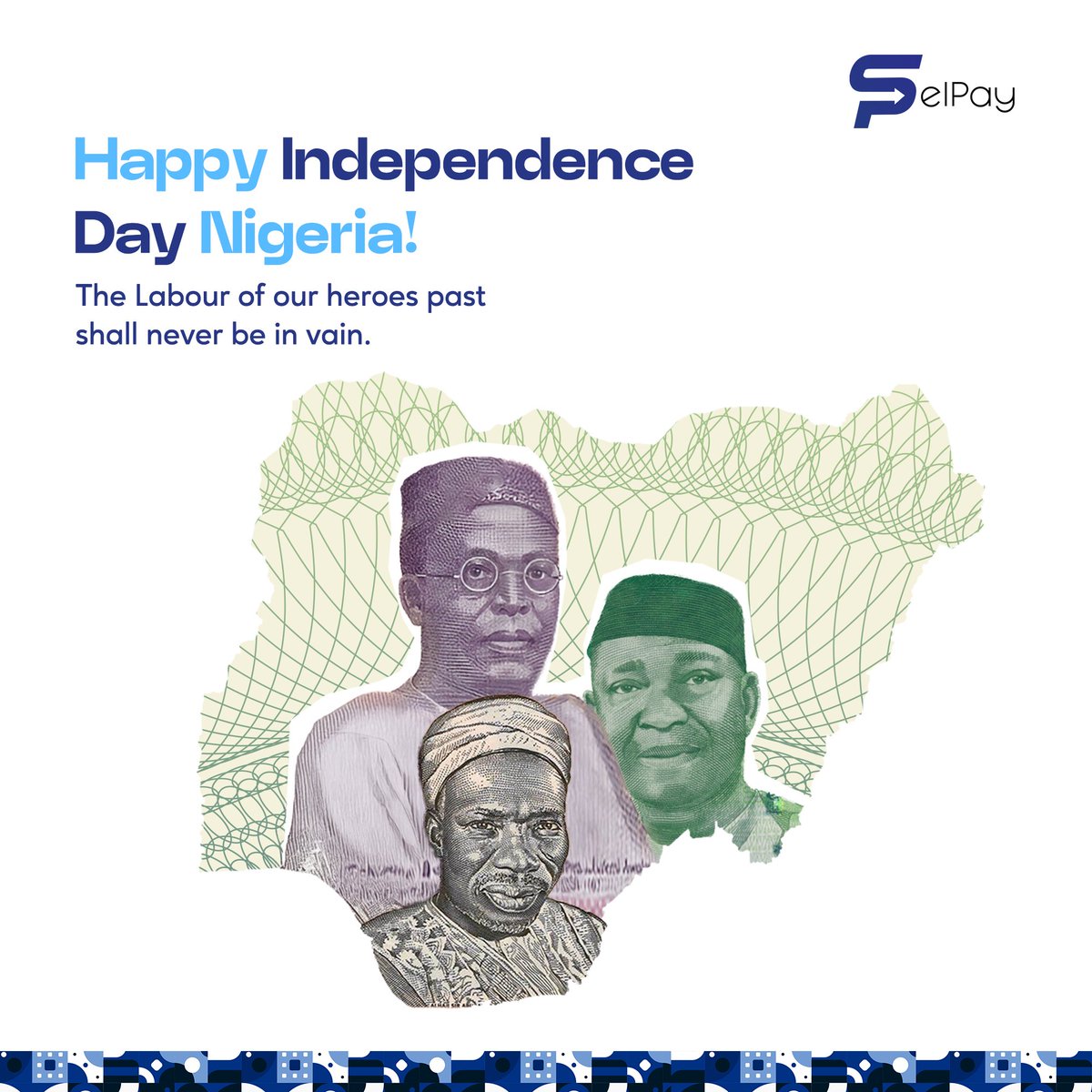 selpaytech's tweet image. Happy  Independence, Nigeria !
#SelPay 
#1960 
#Growth 
#weonlywintogether
#NigeriaIndependenceDay