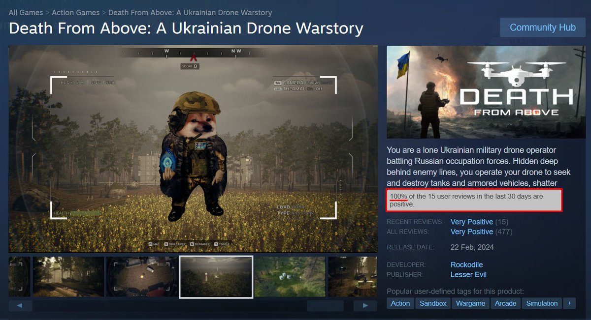 LesserEvilPub's tweet image. 100% Recent Reviews on Steam
Your support means a lot to us!