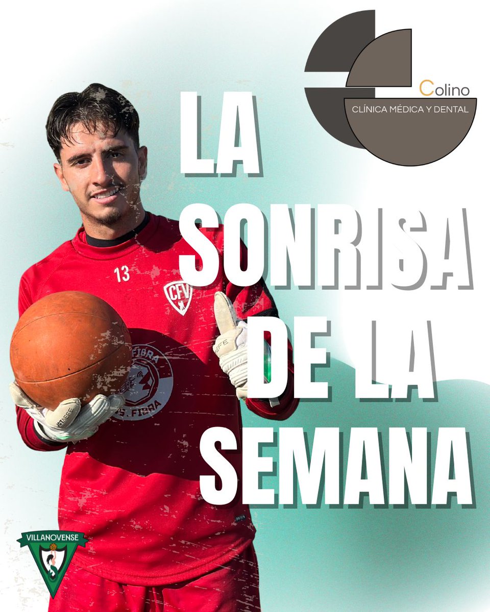 LA SONRISA DE LA SEMANA

¡Como para no estar contento! 

1⃣ Primera titularidad 
0⃣ Portería a cero 

¡Enhorabuena,  Rocha, por protagonizar 'La sonrisa de la semana' ! 

*Sección patrocinada por CLINICA DENTAL COLINO