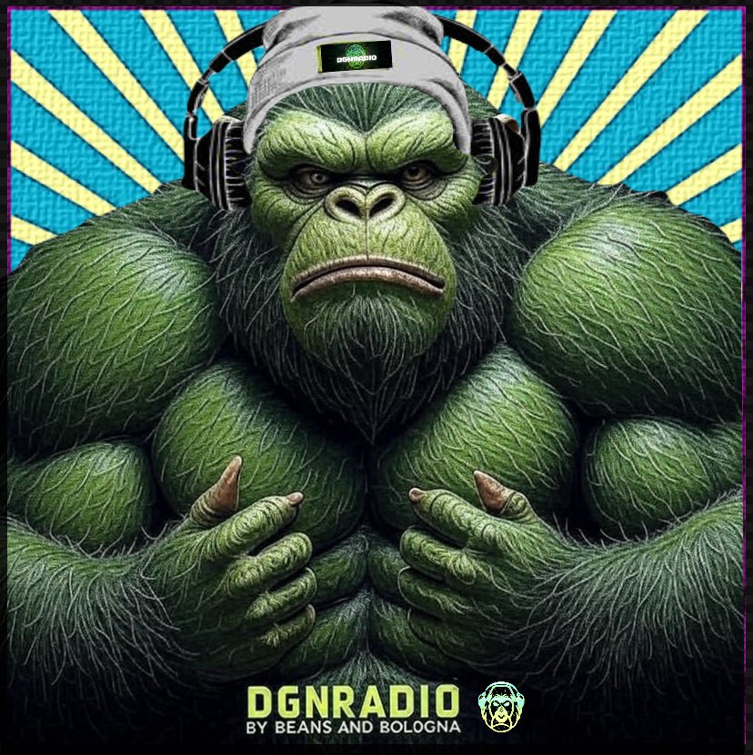 N3RD_S4V4GE's tweet photo. @BrianJr14060666 From the creative captains of underground chaos to the lofty peaks of Solana's Valhalla room: #DGNRadio #itsinthename #Degen #Radio $BEANS https://t.co/8g6UITx45C