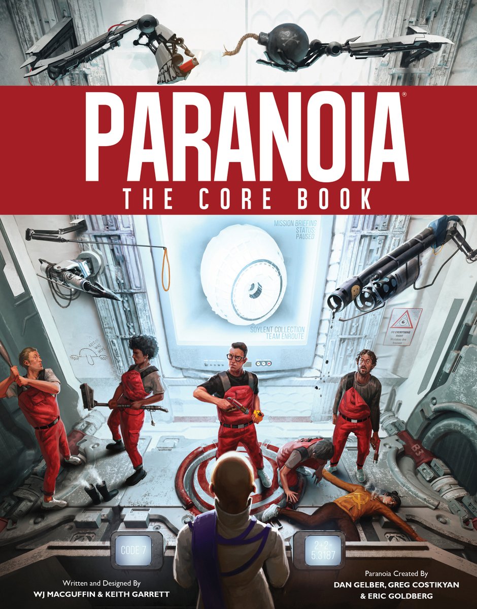 MongoosePub's tweet image. Paranoia&apos;s Core Rulebook and The Accomplice Book are now available on a new VTT! Alchemy is all about cinematic immersion but it also perfect for tactical gameplay. If you&apos;re in market for a new way to idolise Friend Computer, this is it.
Let us know what you think!…