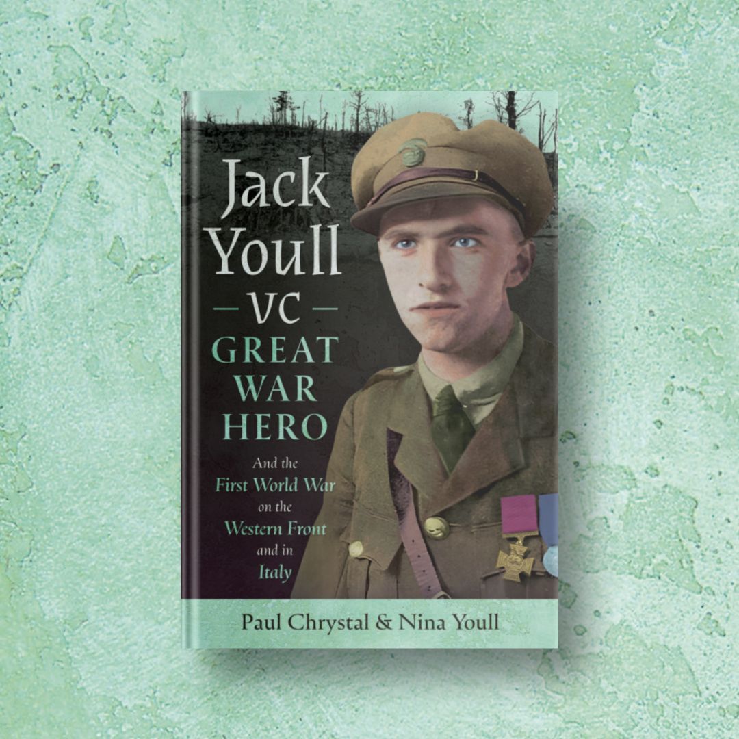 New release, now in stock: 

📖 Jack Youll VC, Great War Hero and the First World War on the Western Front and in Italy by Paul Chrystal &amp; Nina Youll 

🔗 buff.ly/xKBkYos