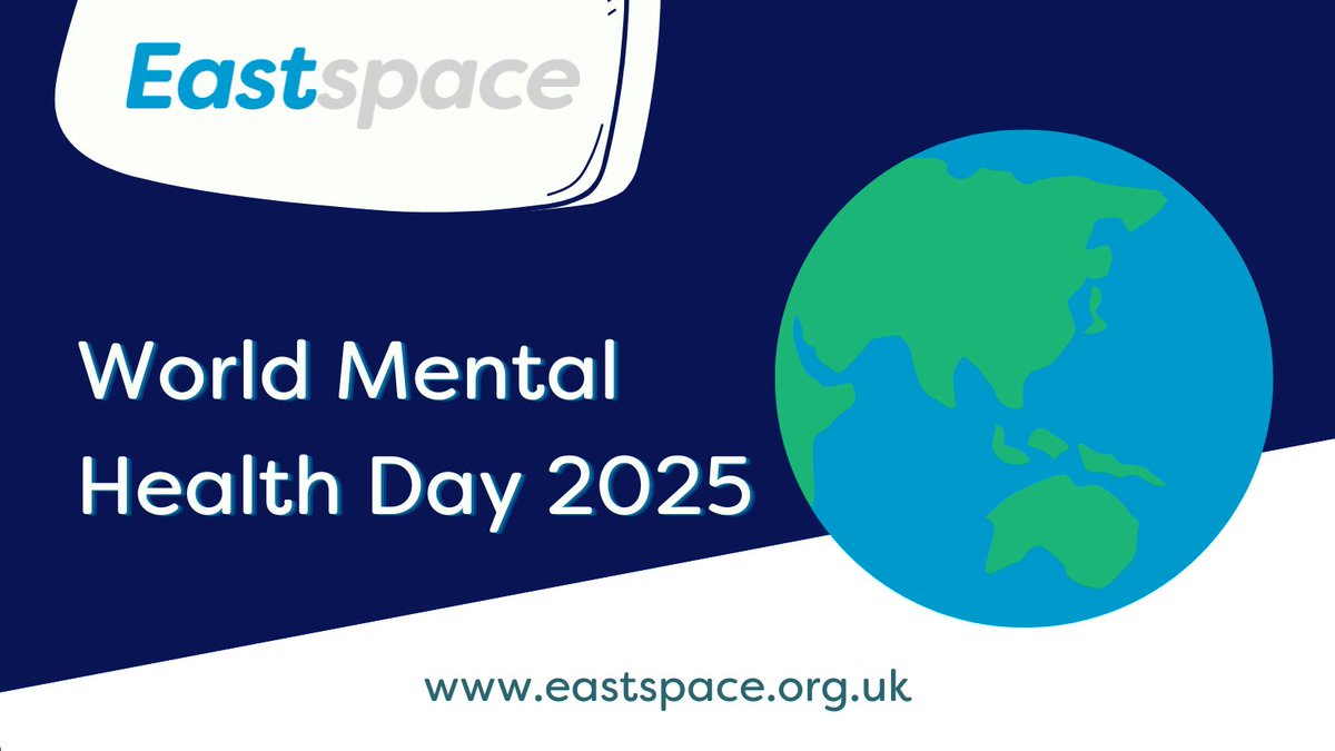 World Mental Health Day is a chance to reflect on how much mental health matters – every day, for every one🤝

Small actions can make a big difference.

Find ideas to get involved:
eastspace.org.uk/world-mental-h…