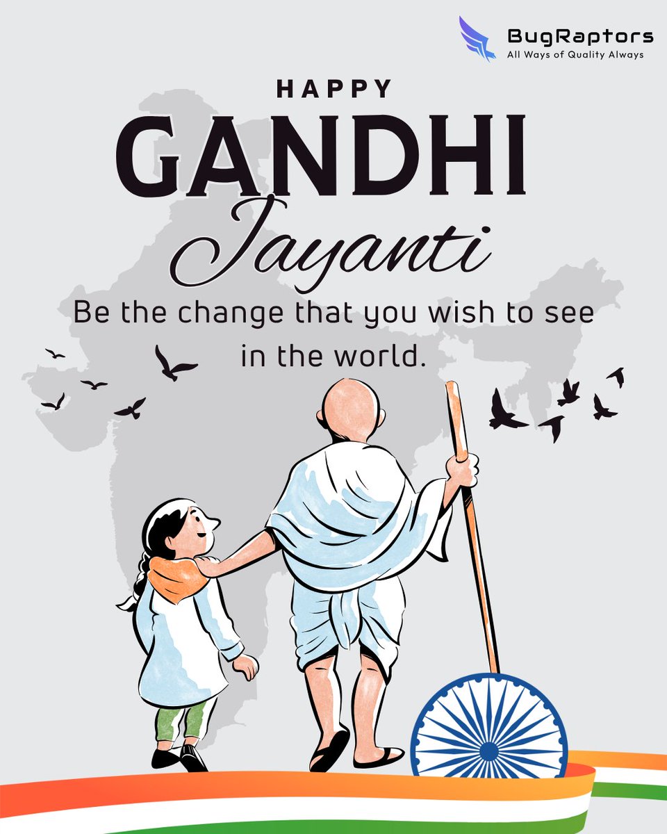 BugRaptors's tweet image. Gandhi taught us that strength comes from truth and courage. 

On this Gandhi Jayanti, we reaffirm our mission to secure the digital world with the same dedication to integrity and resilience. 

#GandhiJayanti #BugRaptors #SecureWithIntegrity