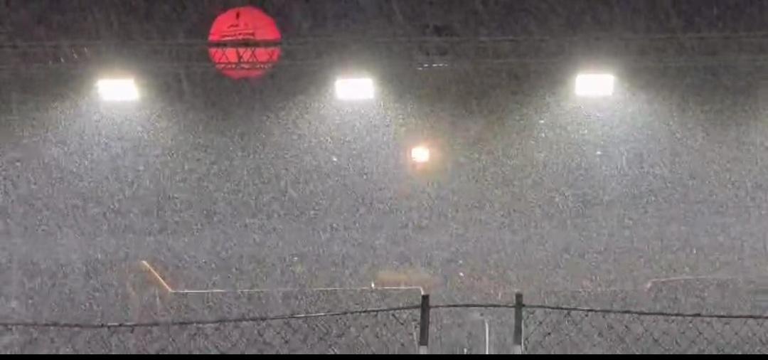 La lluviecita que cae ahora mismo en Singapur.