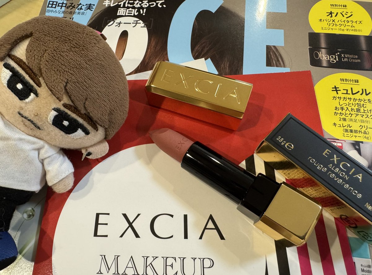 色違いでエクシアのリップ09番も💄購入〜 オレンジ系統の色、これ本当