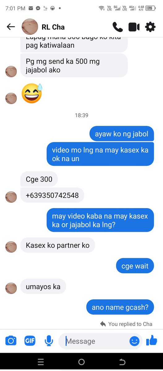 enayenye0w's tweet photo. ⚠️ PSA: Hindi po ako nagbebenta ng NSFW contents⚠️

If you encounter this FB profile (https://t.co/h2UVNkdDvz) or this number (09350742548), neither of it is mine. 

Don’t engage and please don’t send money to the number. 

Also, please help me report the FB account 🙏 https://t.co/xY90ub51Ea