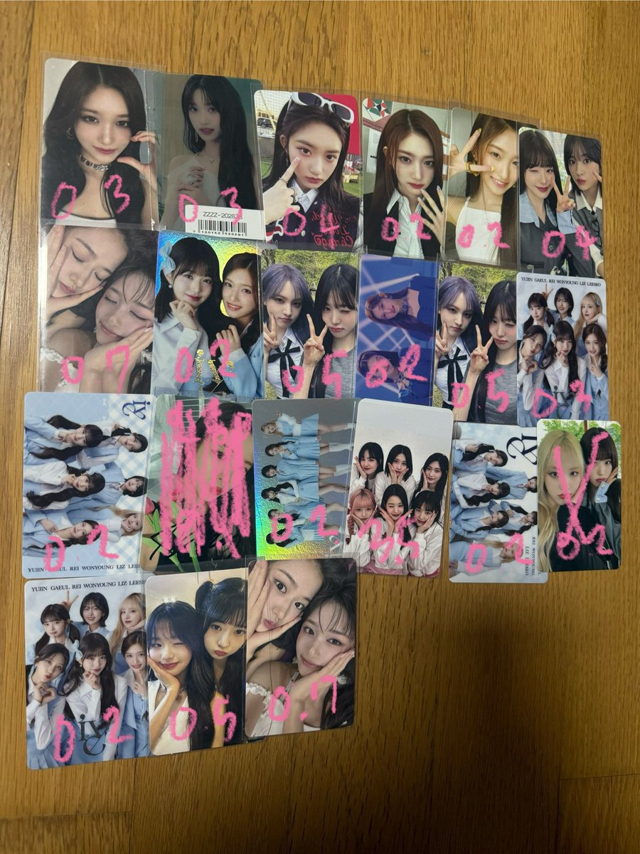 wn_zh01's tweet photo. 아이브 안유진 가을 레이 장원영 리즈 이서 포카 양도

1.0 이상 거래, 대리입금 X
주말제외 구매후 5일안에 배송

5.0이상 구매시 장원영 슬로건 덤으로 드립니다

급처

에눌 가능 디엠 https://t.co/63WGXzJYQt