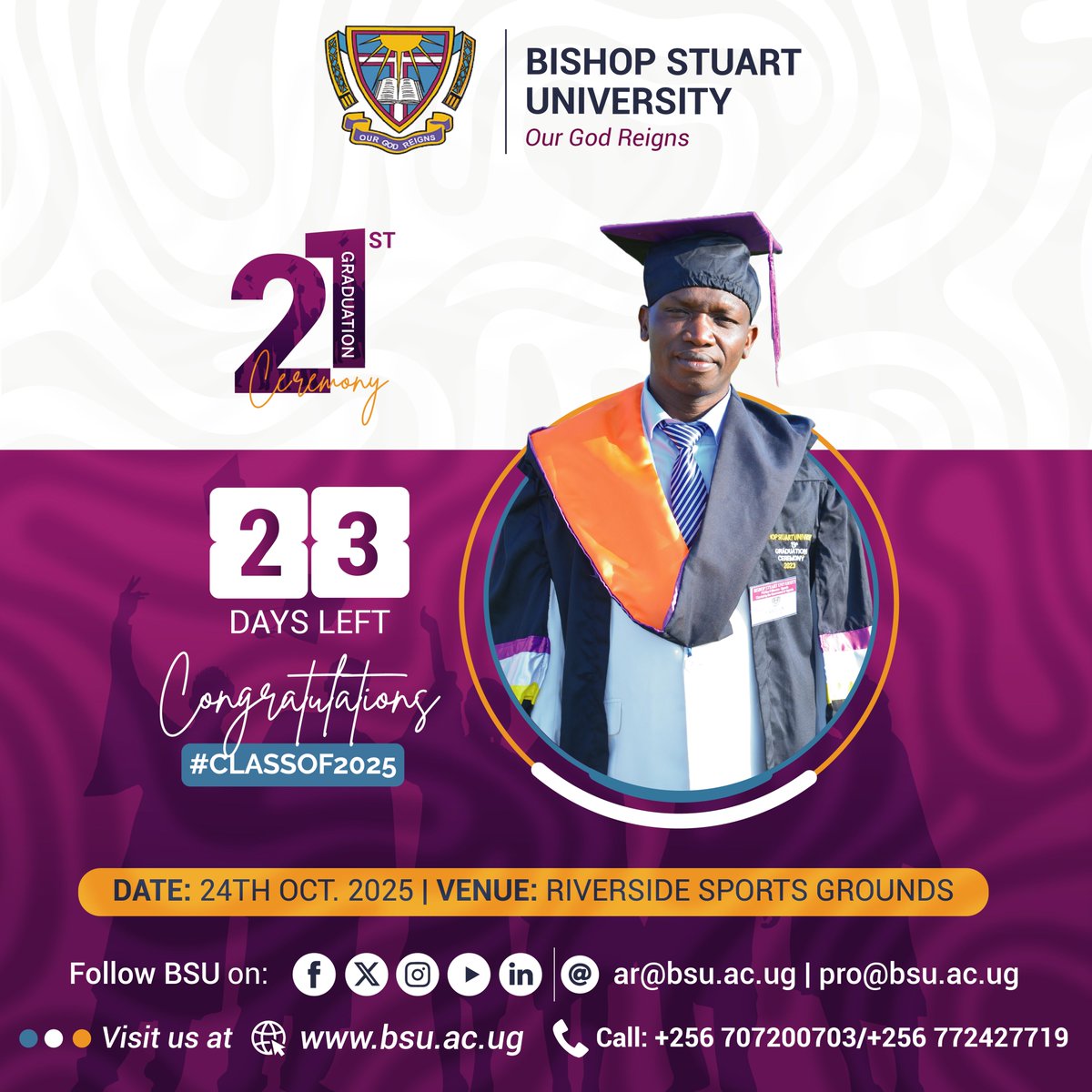 Bishop Stuart University tweet media