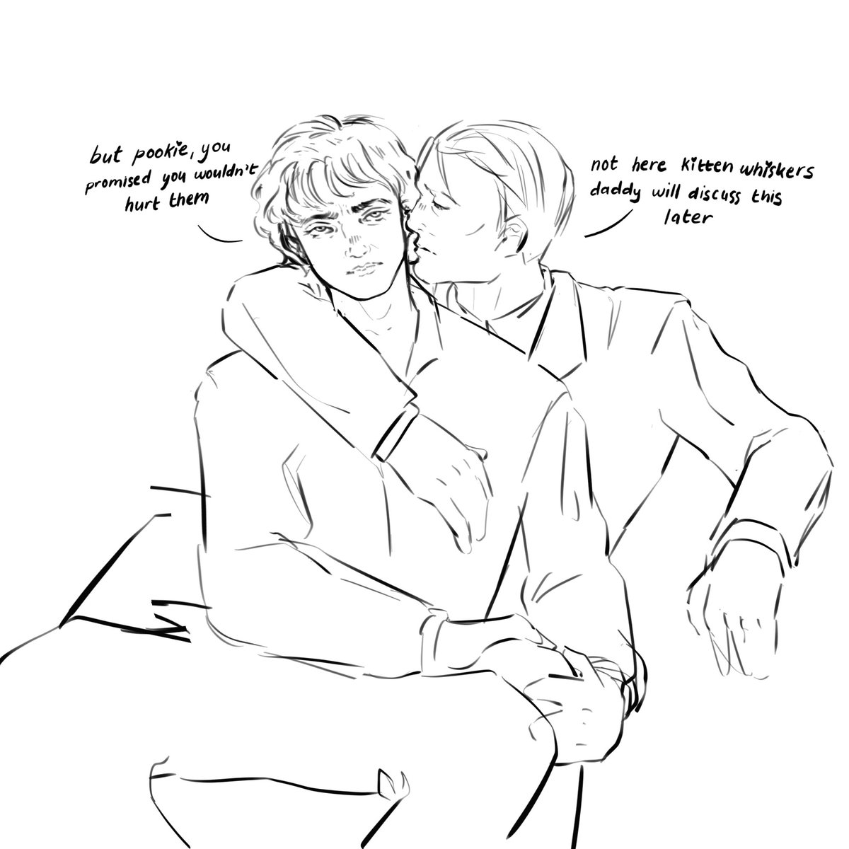 mikmidoit's tweet image. this is so fking stupid but here u go #Hannigram