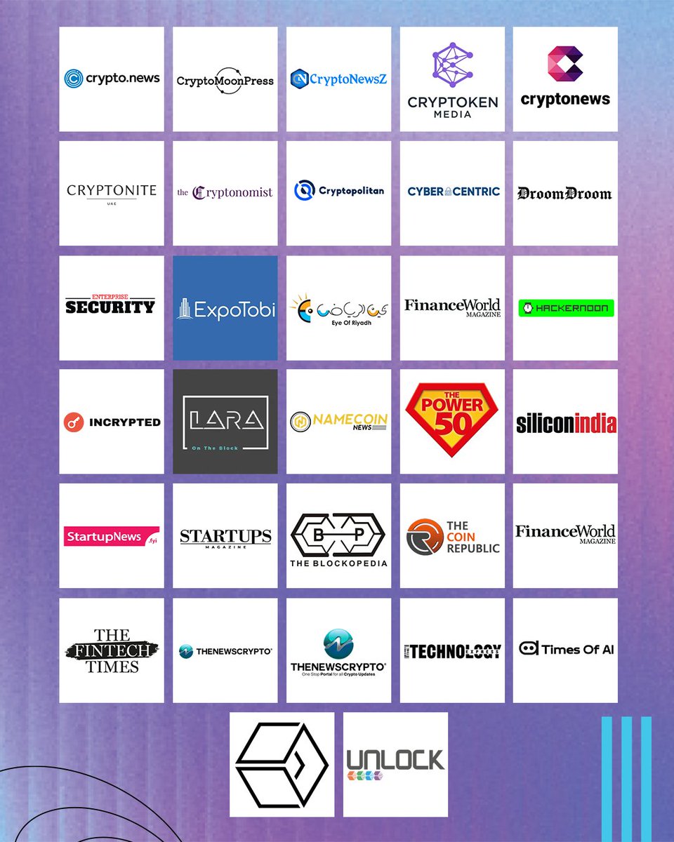 We’re backed by the power of 60+ global media partners : the voices shaping blockchain, fintech, and digital assets worldwide. They’re amplifying every breakthrough in blockchain, fintech, and digital assets via news, interviews, insights, and industry-defining features.

Secure