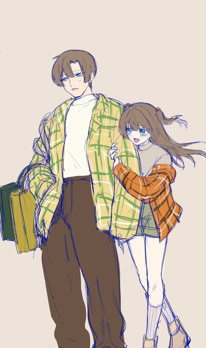 この感じの関係性でセックスしてたらエロいなと思いながら秋服デートする二人に思いを馳せるなど