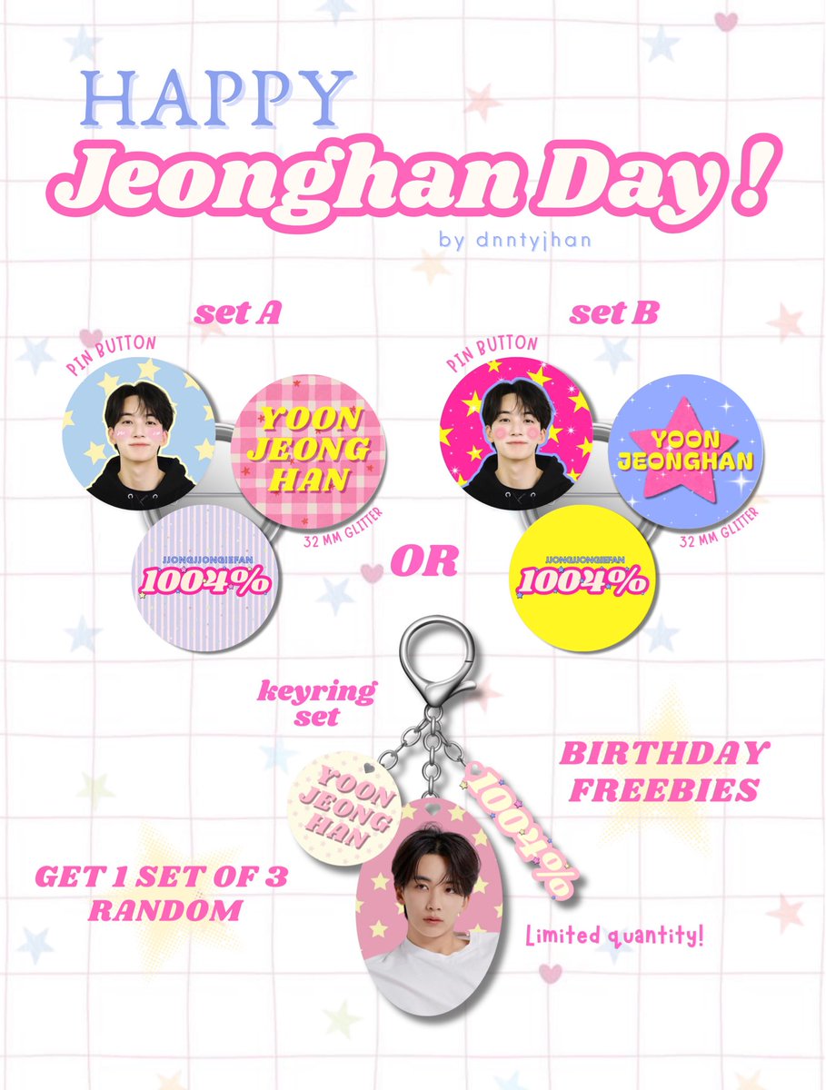 ˚✮ Jeonghan Birthday Freebies ✮˚
─ by <a href="/dnntyjhan/">bii 𐙚⋆˚</a>

⋆ rt &amp; like
⋆ will be set 9.104 [no rf]
⋆ claim at 🍊10.10 | 14.01 wib
⋆ tulis usn x di notes/chat
⋆ 1 set - 1 person
⋆ jjfans &amp; carats ina only

⭑kindly tag me if u get it!
link co: s.shopee.co.id/8UzyYobnru 𓂃˖˳𐙚