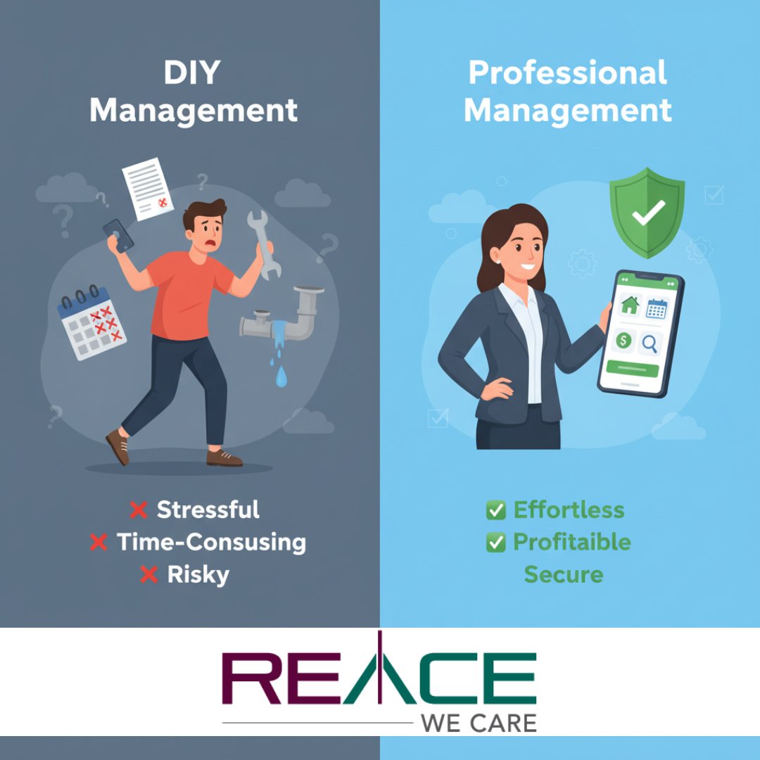 Reace_Property's tweet photo. 🏠 Think you can manage your property alone?
It’s more than rent collection—
✅ Tenants
✅ Compliance
✅ Maintenance
✅ Value growth
At REACE, we handle it all so your property stays profitable &amp; stress-free.
👉 https://t.co/eFb5gtvGlV
#PropertyManagement #NRI #RealEstate https://t.co/Qh4Vrd40wW
