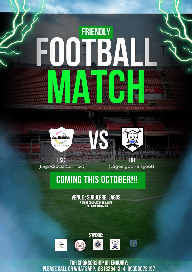 favogbuji's tweet photo. This October we will be having our first football match against the good people of @LagosSocialCom .

Our  long term goals include fostering an inclusive community amongst ourselves and this match would be touchpoint for that. https://t.co/nCHT0lf0mP