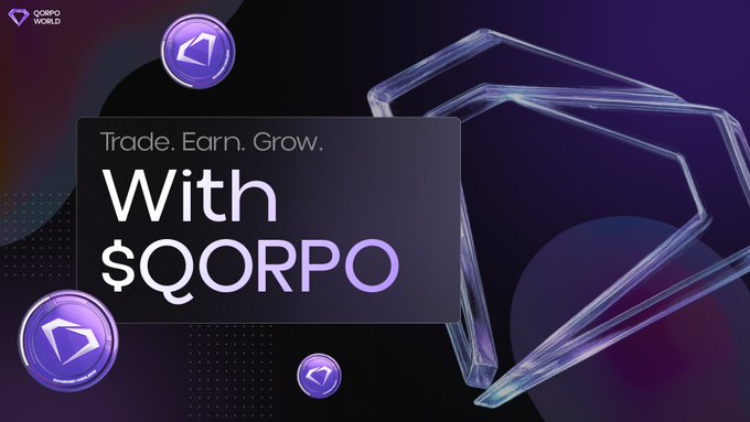 Trade. Earn. Grow. $QORPO