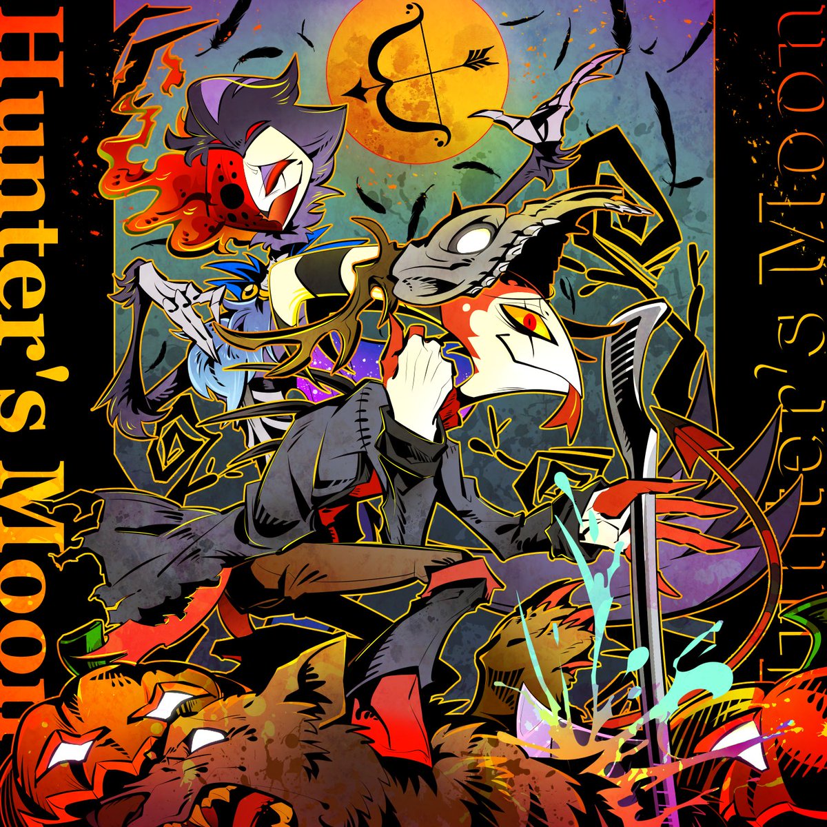 Bmame28's tweet photo. Hunter’s Moon🌕🐺🏹 https://t.co/o35t73RU2G