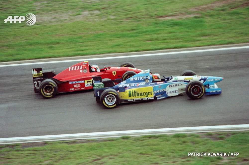 #OTD in 1995, Michael takes an impressive home win at the Nürburgring after getting past Jean Alesi with just two laps remaining.
 
It was the first of Michael’s 5 #F1 victories at the circuit.
 
youtube.com/watch?v=7YvOSw…
 
#MSC #TeamMichael #KeepFighting #AFP