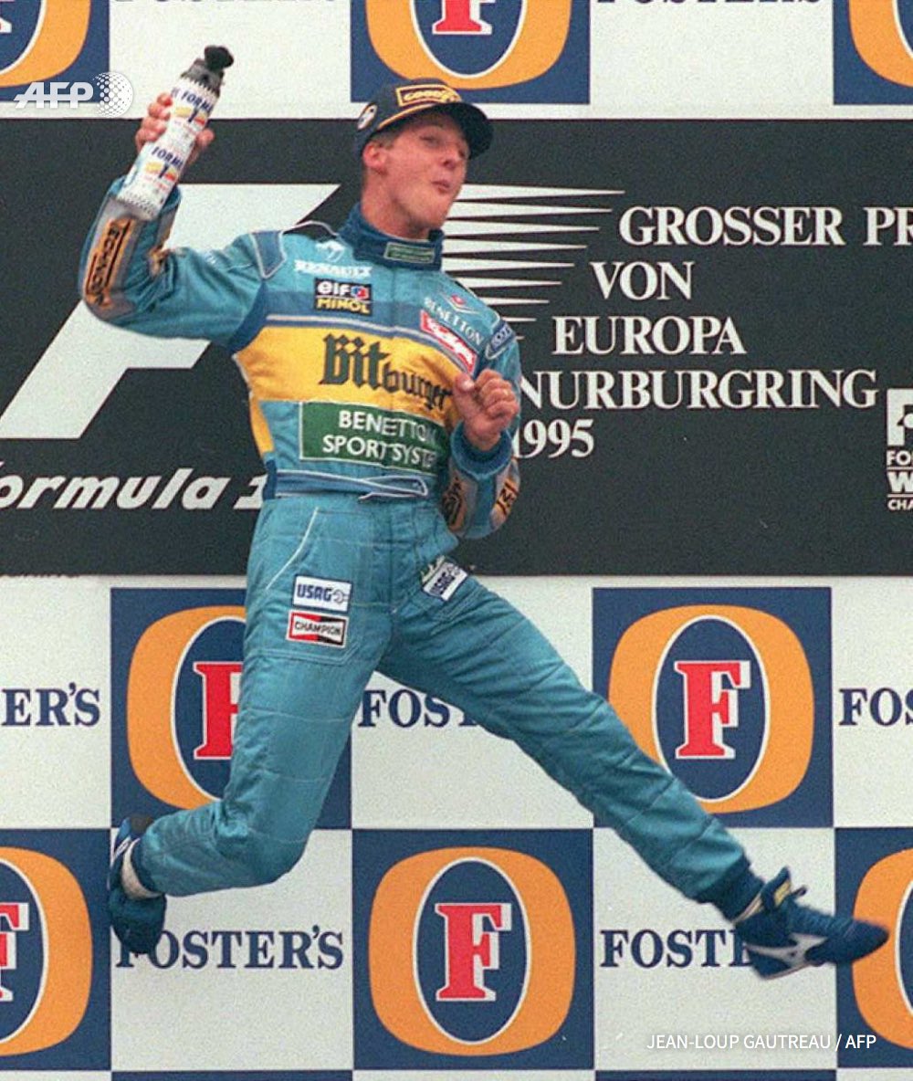 MICHAEL SCHUMACHER ピンズ Michael Schumacher, win - Graffiti