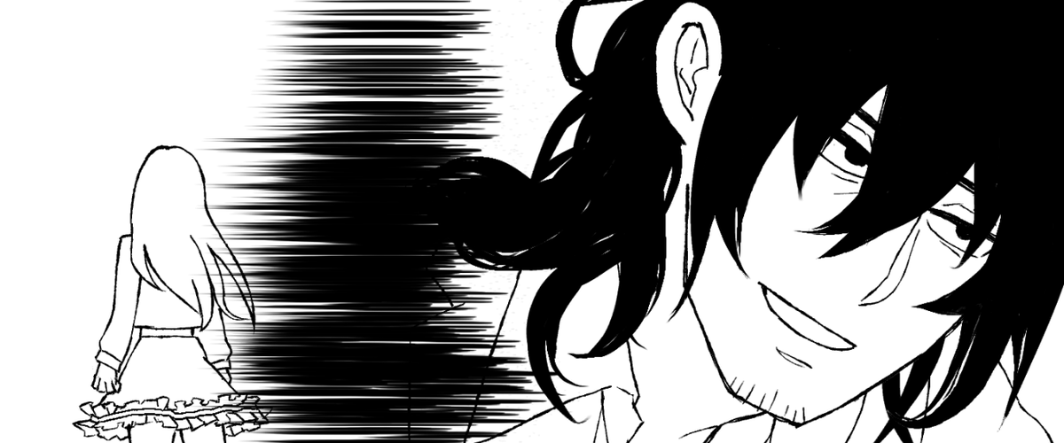 おぢとヨーコちゃん髪の毛をおろしているver 