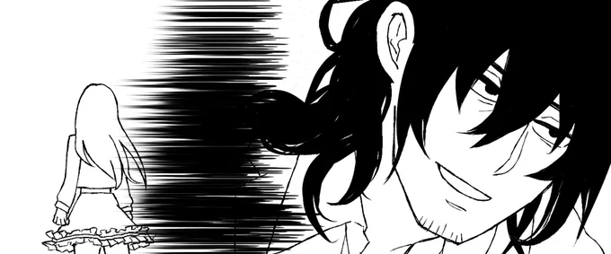 おぢとヨーコちゃん髪の毛をおろしているver 