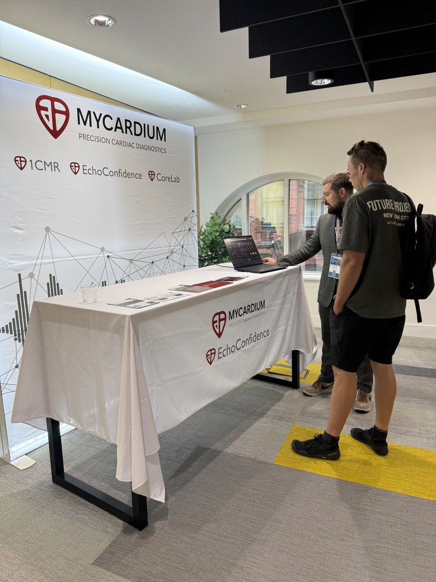 Great to be at this event representing <a href="/MycardiumAI/">MyCardium AI</a>