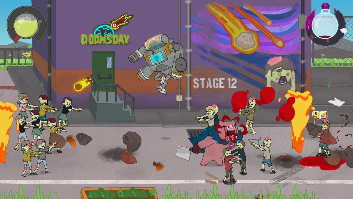 MarcaGaming's tweet image. 🤖 #ColossusDown

Un beat &apos;em up con un humor más ácido que la central nuclear del Sr. Burns 💣.

Sigue a una niña superdotada y su mecha gigante en una cruzada de destrucción.