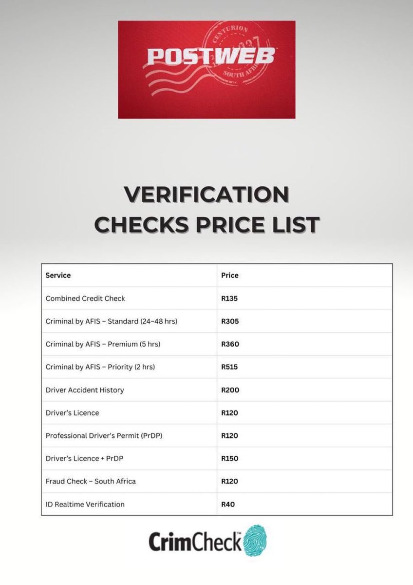 Jameschegs's tweet photo. Find us at Festival Mall, Kempton Park โ Store 103, opposite Clicks. Licence disk renewals now only R170 & ownership changes just R630 with promo codes! ๐ Visit https://t.co/3jFlfiMblt or call +27 69 262 0575. #PostWeb https://t.co/nmbX8ZJD1k