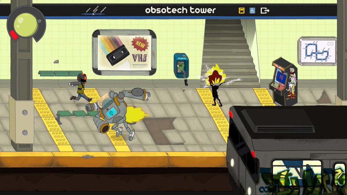 MarcaGaming's tweet image. 🤖 #ColossusDown

Un beat &apos;em up con un humor más ácido que la central nuclear del Sr. Burns 💣.

Sigue a una niña superdotada y su mecha gigante en una cruzada de destrucción.