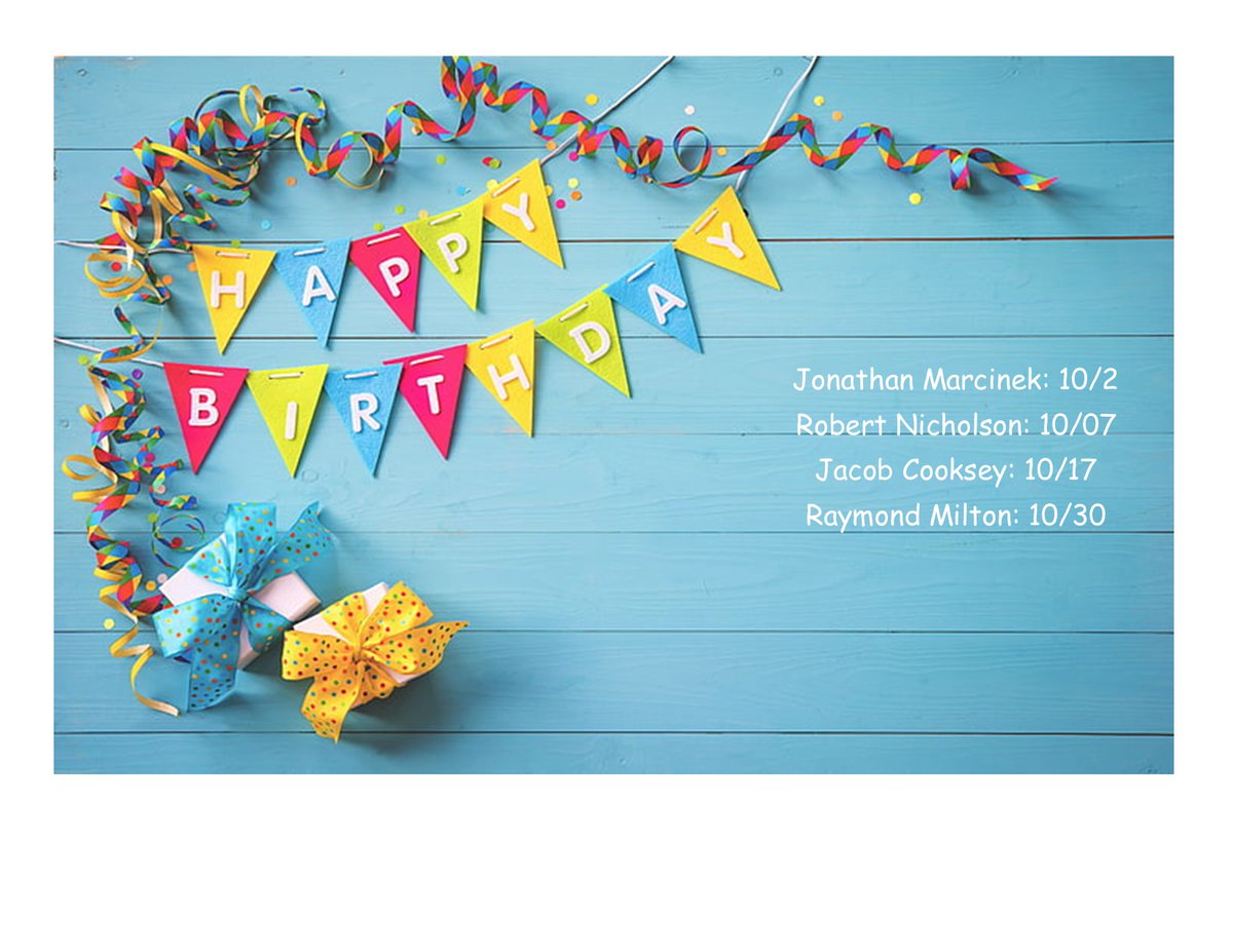 TrailinerCorp's tweet photo. Happy Birthday to our October Birthday's! https://t.co/GPEOxbS7RB