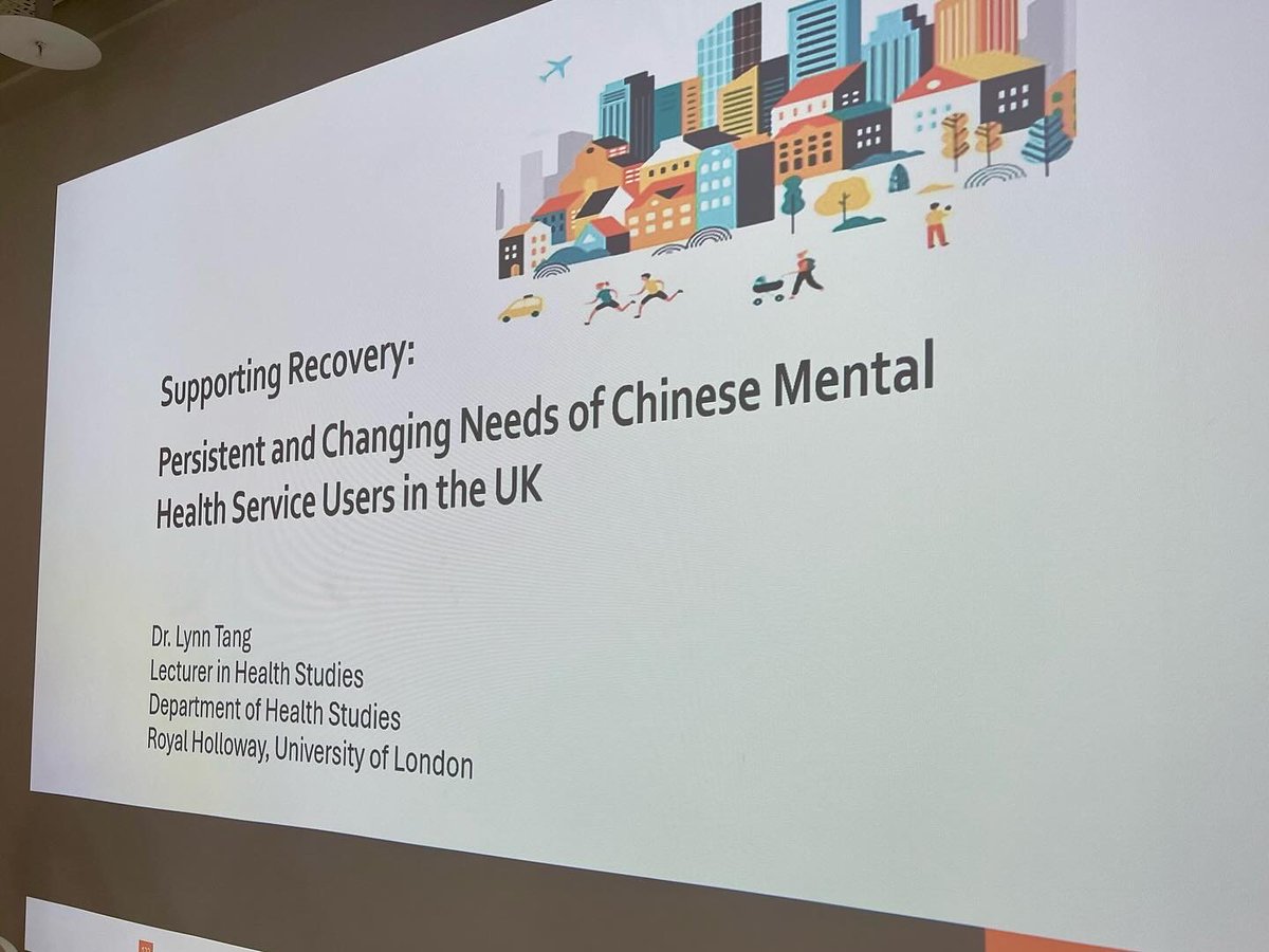 RHhealthstudies's tweet photo. To mark #eseaheritagemonth, Dr Lynn Tang spoke at South London &amp; Maudsley NHS Foundation Trust on mental health in Chinese communities - highlighting internal diversity, cultural humility, &amp; the need for trauma-informed care.  #MentalHealth #Chinese @RoyalHolloway @LynnTang_ https://t.co/QKjWp0ZTy5