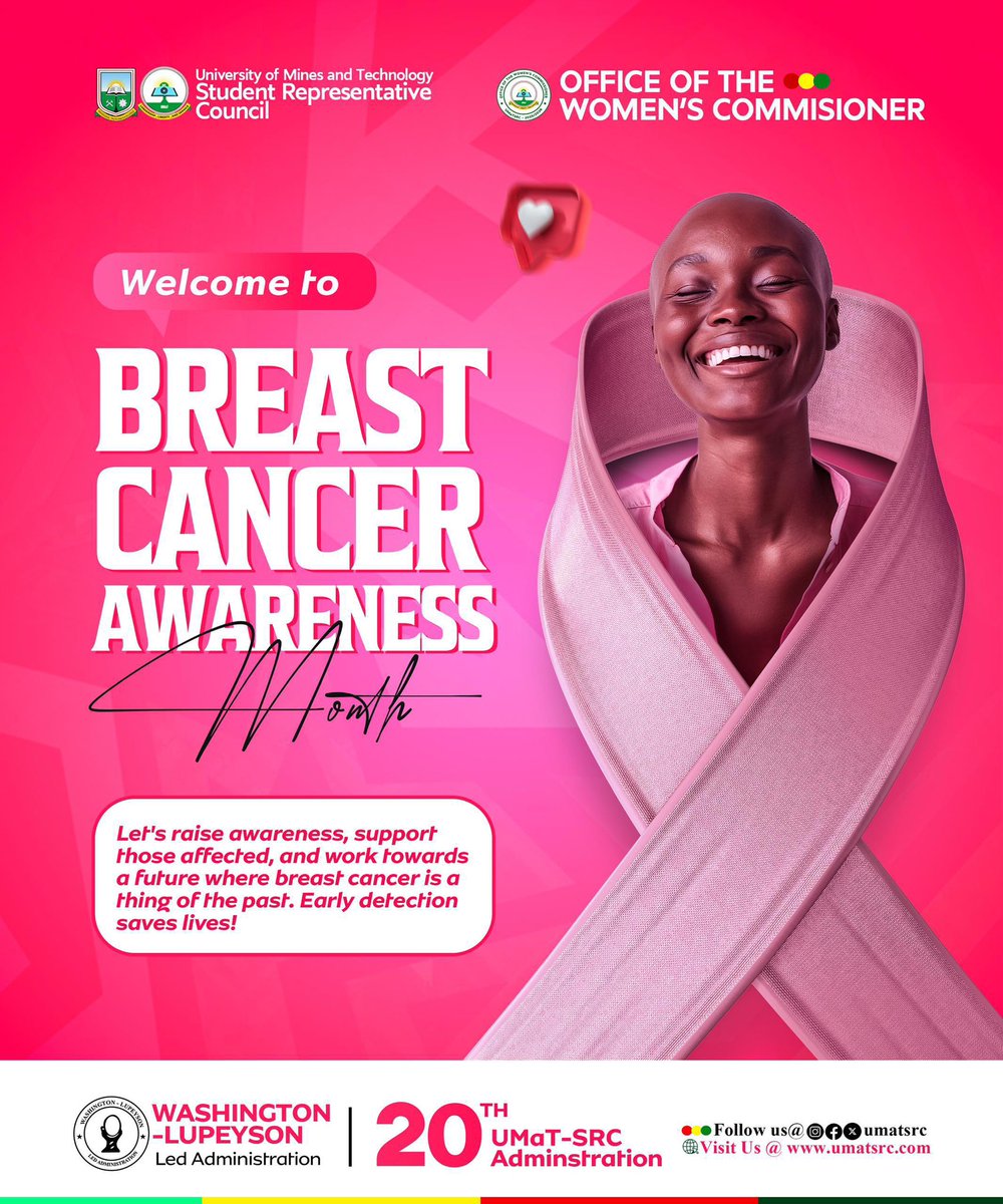 umat_src's tweet image. This is a reminder from the Women's Commissioner to raise awareness, support our community, and champion early detection. Awareness is power. Let's use ours to support those affected and work towards a future without breast cancer.