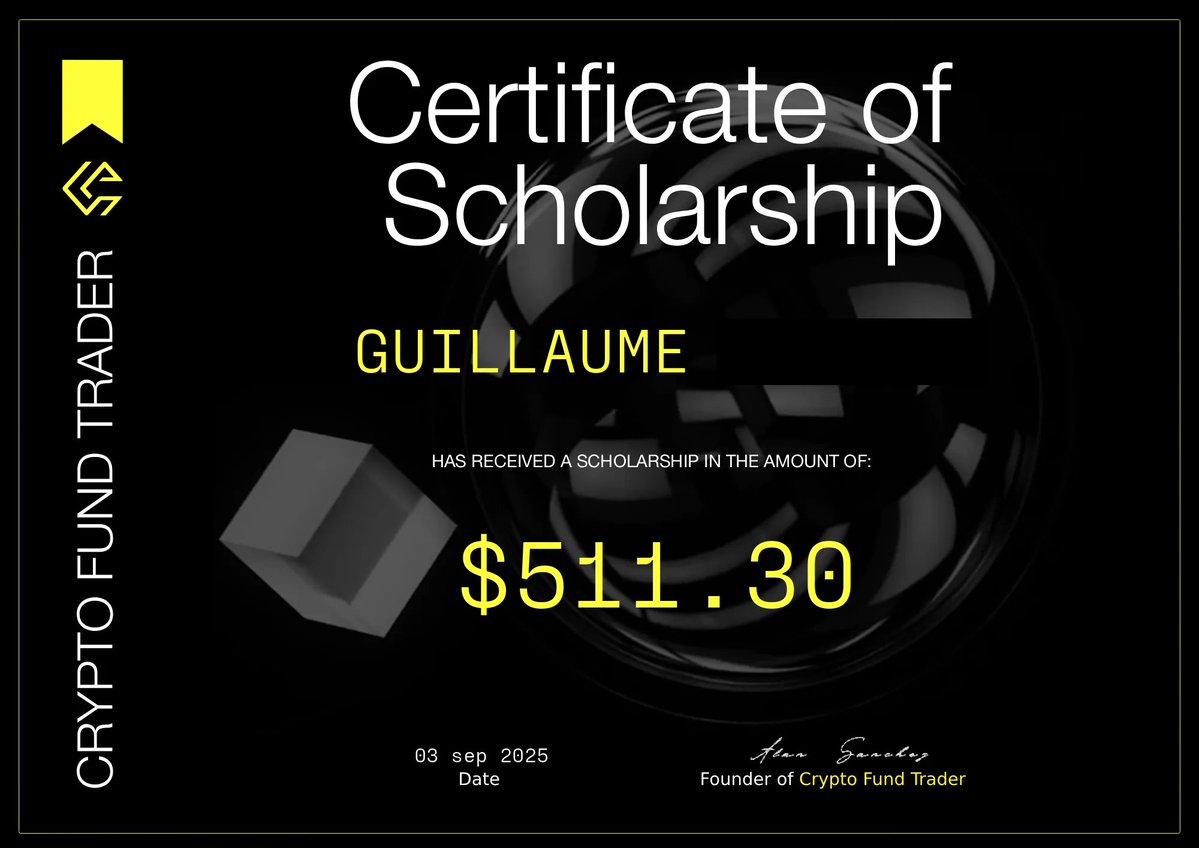 Guymero's tweet image. It’s with some disappointment that I have to announce the end of my experience.

After my 5th scale-up, managing a $160,000 account, I unfortunately crossed the maximum drawdown limit of -6%.

Still, I see this as a great opportunity provided by @CFTradercom . In just about 30…