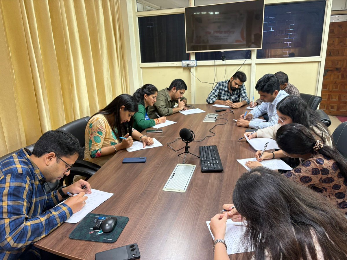 भारतीय खाद्य निगम, क्षे. का. शिमला में दिनांक  01 .10 .2025 को “स्वच्छता ही सेवा” अभियान के अंतर्गत "Sustainability Quiz "  का आयोजन किया गया। इस अभियान मे अधिकारियों एवं कर्मचारियों ने  ने भाग लिया तथा कार्यक्रम को सफल बनाया 
<a href="/FCI_India/">Food Corporation of India</a> #SwacchtaHiSeva2025