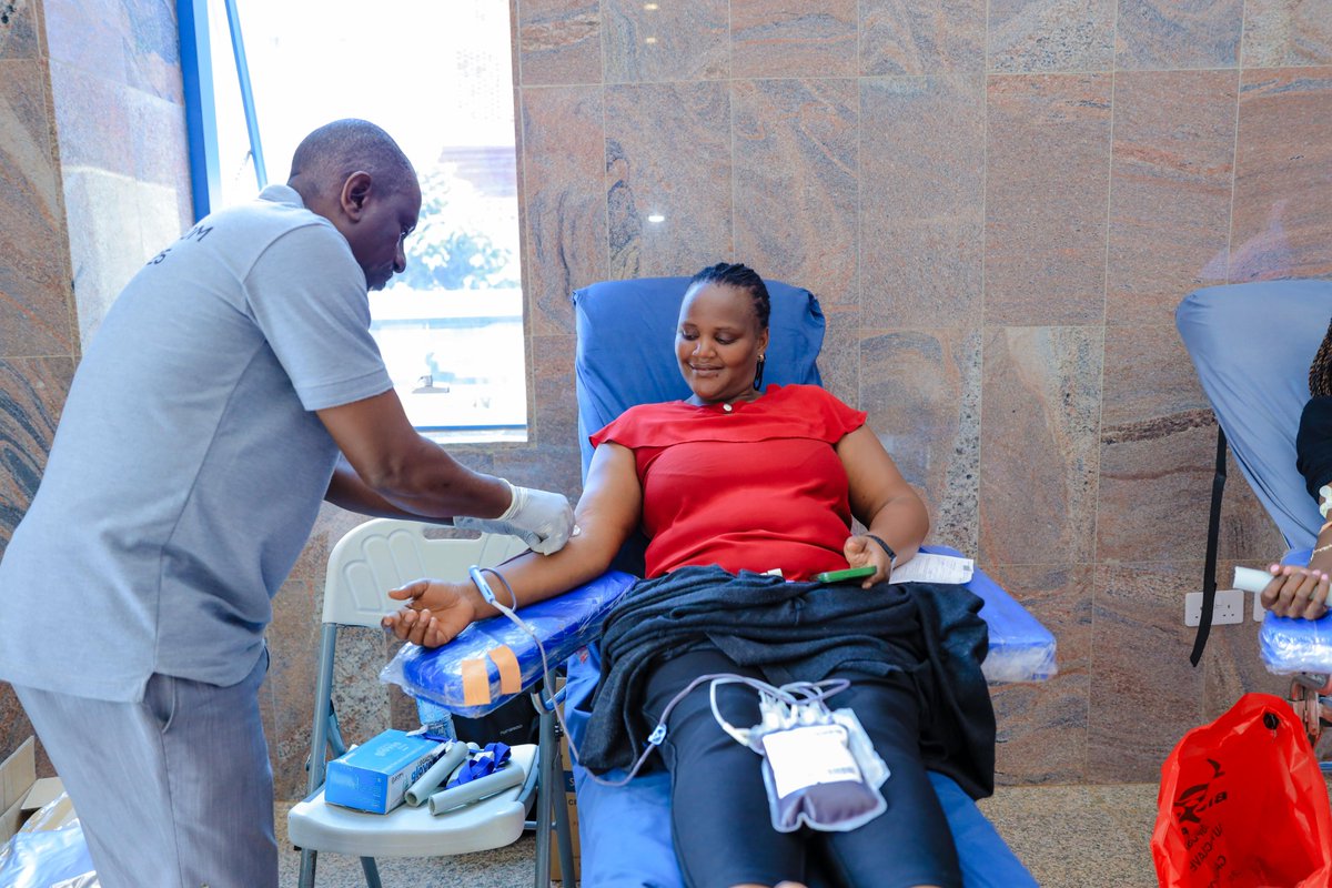 URSBHQ's tweet photo. No substitute for blood! Donors provide the only supply of life-saving blood for those in need. Our team at URSB and the community takes part in a drive for a shared cause because giving blood means giving hope.
#BloodForAll #SaveLives #BRAP2025 https://t.co/eSa8JczMcP
