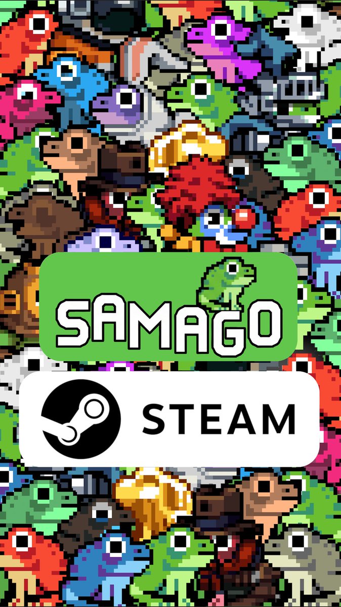 PlaySamago's tweet photo. Samago Demo is now available on Steam!! 🐸🎮🖥️
#samago #indiegame #gamedev #steamdeck https://t.co/Fhw4KjeBGa
