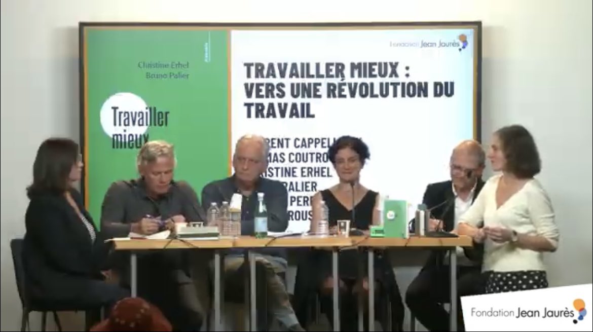 Invité à Fondation <a href="/j_jaures/">Fondation Jean-Jaurès</a> pour débattre du travail en 🇫🇷. Les impacts socio-éco des conditions de la vie au travail sont si puissants que ce sujet doit devenir prioritaire pour les dirigeants, managers, syndicats et responsables politiques 👉 m.youtube.com/watch?v=jLhgsB…