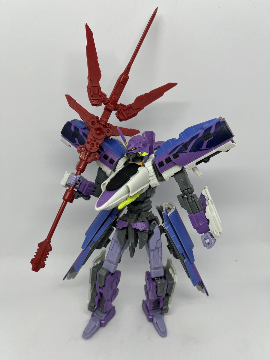 TANI_Lab's tweet image. #10月になったのでフォロワーさんに自己紹介しようぜ 

懐かしいものを発掘。関節がガンプラほど完成度高くなくて紙やすりで硬さ調整しながら作った記憶がある。色塗ろうと思ってシール貼ってないが、バラすのが面倒で放置されている。

シンカリオン 500系 Type EVA