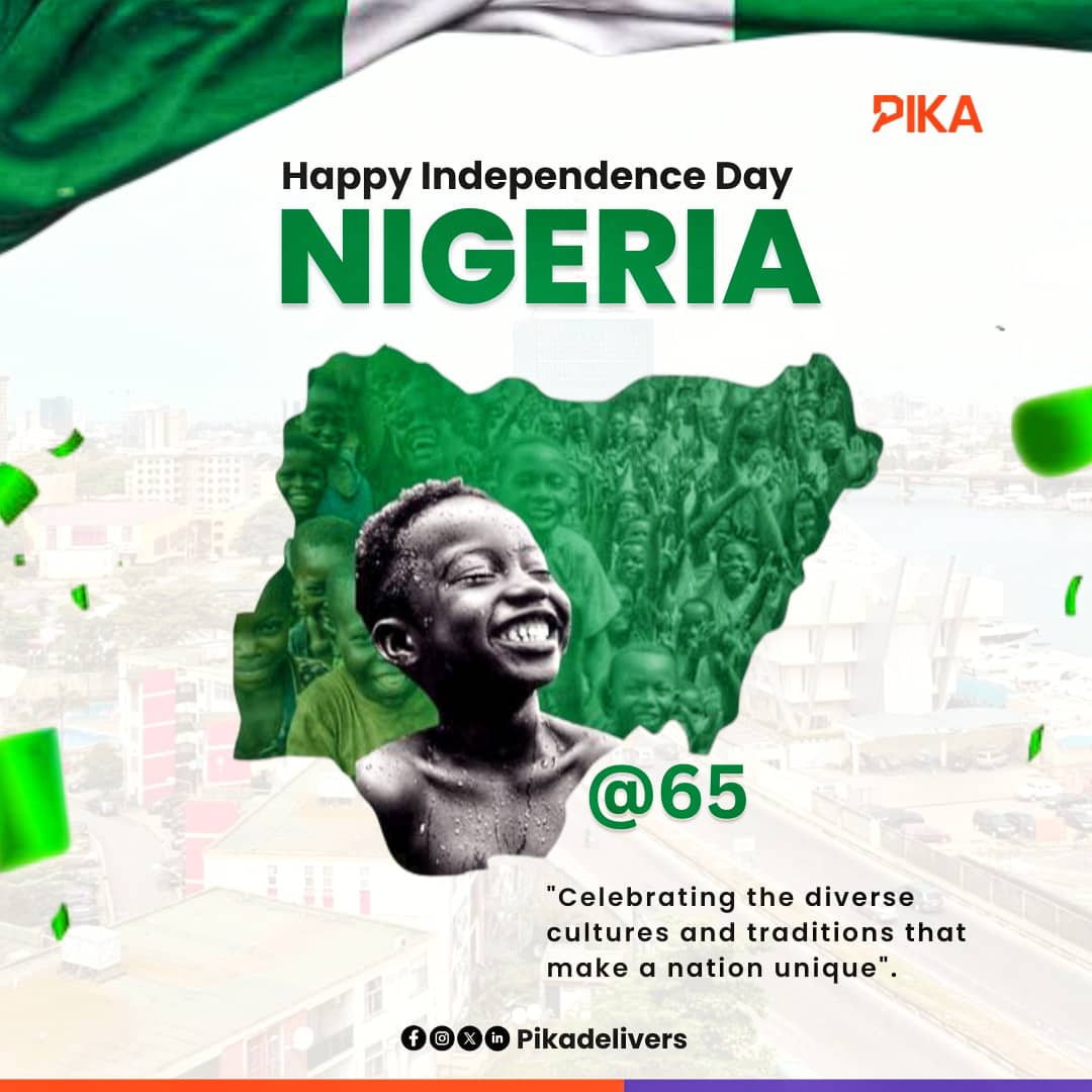 Pikadelivers's tweet photo. Freedom is getting what you need, when you need it. We deliver!
#Happyindependence#proudlynigeria#Doorstepdelivery#fastandreliable#lagosdelivery#smallbusinessnaija https://t.co/HWYfPVFtzJ