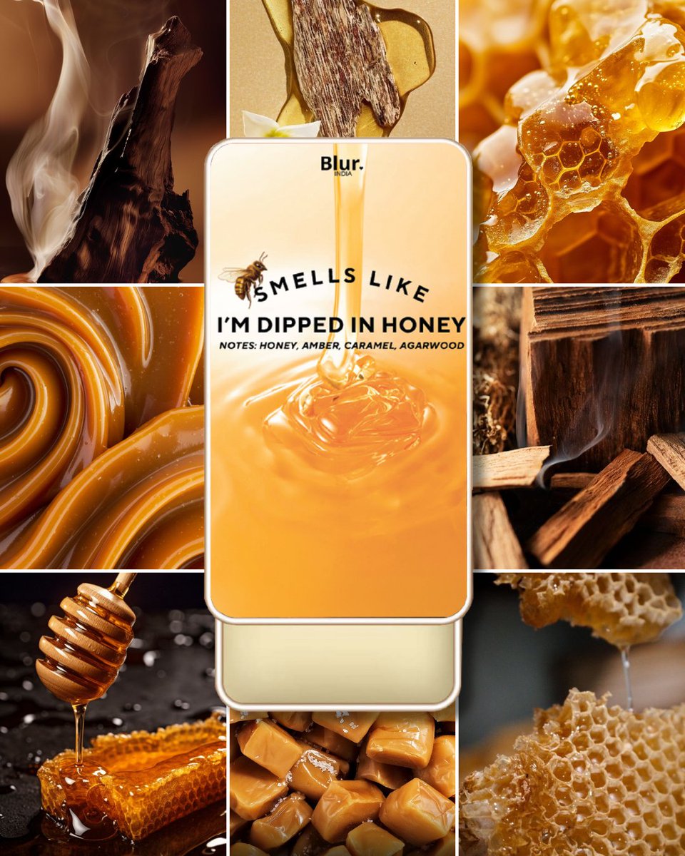 blurindia's tweet photo. 💌 Your hug just got sweeter.

Our Smells Like A Warm Hug™ Solid Perfumes have always been your pocket-sized fragrance besties and now, we’ve added two new dreamy flavours to the lineup.

I GOT MY PEACHES OUT – ripe peach + crisp green apple + fluffy marshmallow = a whimsical fruity-sweet hug.

I’M DIPPED IN HONEY – golden honey + creamy caramel + warm amber + smoky agarwood = indulgent, addictive, unforgettable.

Why people love our solid perfumes:
✨ Compact & travel-friendly — slip into any pocket or bag
✨ Spill-proof balm formula — no leaks, no mess
✨ Works like a primer for EDP — makes your fragrance last longer
✨ Skin-safe & alcohol-free — crafted with natural, nourishing ingredients

This launch isn’t just about scents — it’s about reinventing how fragrance fits into your everyday life. Portable. Conscious. Layerable.

We can’t wait to hear which new flavour has won your heart. 💕

#BlurIndia #SmellsLikeAWarmHug #SolidPerfume #NewLaunch #BeautyInnovation