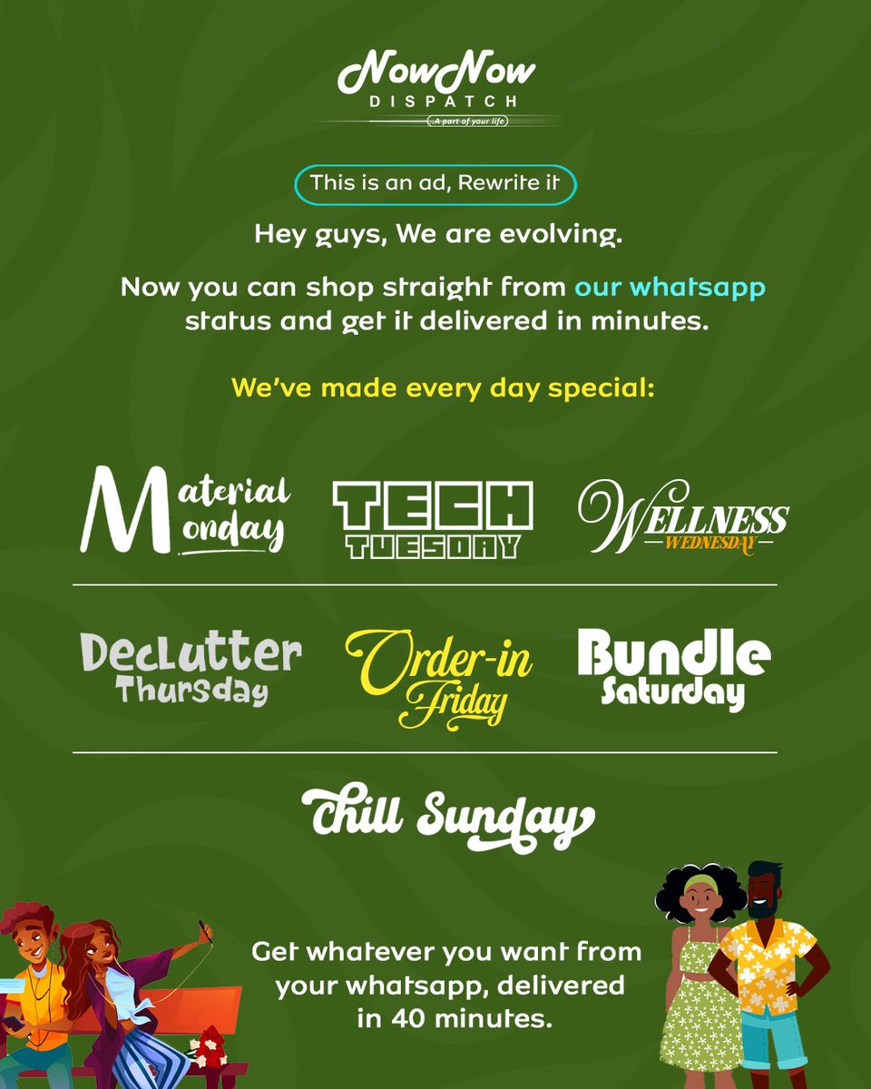 You asked us for more and we listened😌

Now think of us as your online supermarket😉