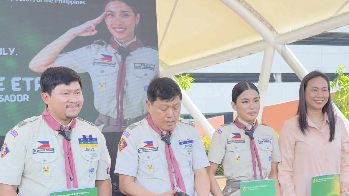 PangkatShuvee's tweet photo. Congratulations, Shuvee, for being the first Female Scout Ambassador of the Boy Scouts of the Philippines. Your Pangkat is very proud to support you! 

SHUVEE SCOUT AMBASSADOR https://t.co/3iDqGjrwQi