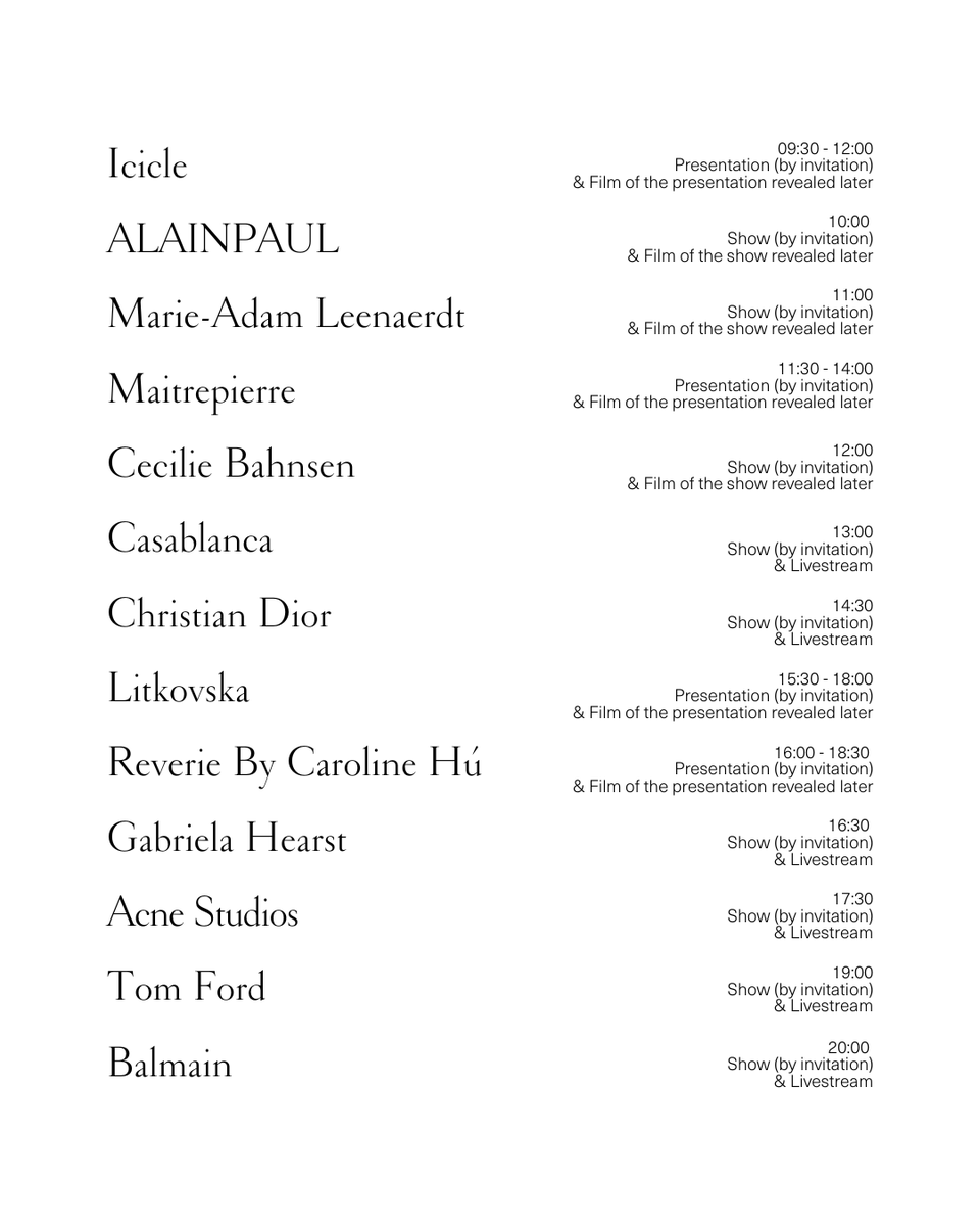 Fédération de la Haute Couture et de la Mode tweet media