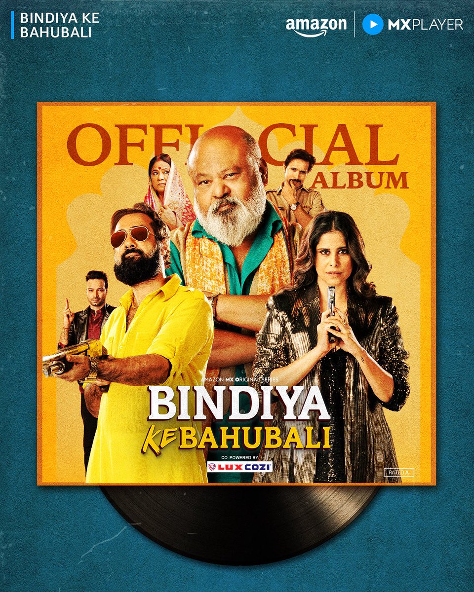 RanvirShorey's tweet image. playlist update karne ka time aagaya hai doston!✨🕺
Bindiya Ke Bahubali music album out now! 🥳

#BindiyaKeBahubali co-powered by @Lux_Innerwear streaming now on @mxplayer for FREE!

@RanvirShorey @saurabhshukla_s @sushant_says  #SaiTamhankar #SeemaBiswas @aakashdahiya…