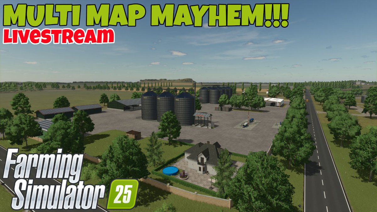 Good morning!
New month, new alerts, new nonsense gtd! 
BACK on the farm for more logging goodness! 
Come hang out! will be a good time! 
Twitch: twitch.tv/azrael112
YouTube: youtube.com/live/uDqcJYPsb…