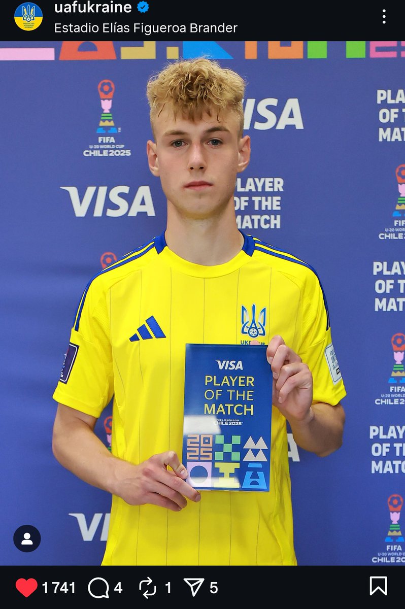 PolissyaEN's tweet photo. 🇺🇦 Oleksandr Synchuk has been named Man of the Match for Ukraine U20 vs Panama U20

Another strong performance at the #U20WC!

#Synchuk #UkraineU20 #PanamaU20 #U20WorldCup #Football https://t.co/bIVfrQveK2